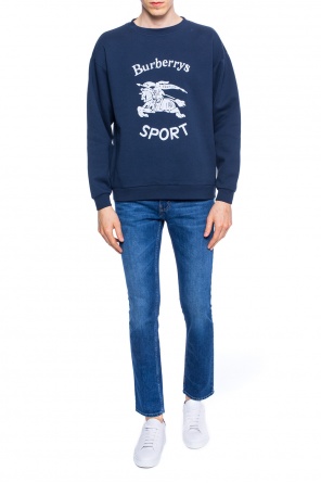 Velvet-printed sweatshirt, zdjęcie 2 Velvet-printed sweatshirt od Burberry